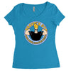 bravo's gym Women's Triblend Scoop T-shirt