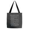 rules for dating my son Tote Bags