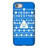 funny ugly christmas smiley emoticon iPhone 8