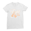 Fight For a Cure Uterine Cancer Awareness Ladies Fitted T-Shirt