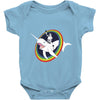 narwhal rainbow stormtrooper Baby Onesie