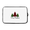 lumberjack tree merry christmas Laptop sleeve