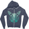rising spirit Zipper Hoodie