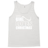 this girl loves christmas Tank Top