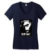 2pac (1) Women's V-Neck T-Shirt
