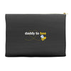 Daddy to Bee Baby Boy Accessory Pouches