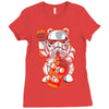 maneki trooper Ladies Fitted T-Shirt