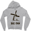 big fan Zipper Hoodie
