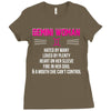 Gemini Woman Ladies Fitted T-Shirt