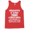 halloween is scary but stomach cancer is deadly spread the word lep sa Tank Top