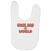 sick sad world Baby Bibs