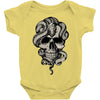 skull snake Baby Bodysuit