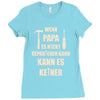wenn papa wer dann Ladies Fitted T-Shirt