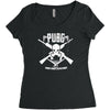 winner winner chicken dinner emblem Women's Triblend Scoop T-shirt
