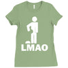 lmao laughing my ass Ladies Fitted T-Shirt
