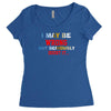 i may be wrong rare Women's Triblend Scoop T-shirt