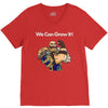 we can grow it! V-Neck Tee