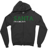 santa i'm a big fun Zipper Hoodie
