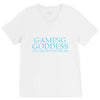 gaming goddess you may bow before me V-Neck Tee