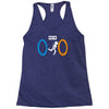 portal bathroom parody video game Racerback Tank
