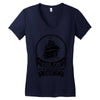 Sailor Life Is Adventure Dare It Women's V-Neck T-Shirt