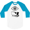 eye sleigh 3/4 Sleeve Shirt