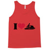 i love jet ski racing Tank Top