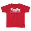 rugby a hooligans game Toddler T-shirt