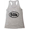 ultra 50k oval Racerback Tank