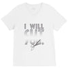i will cut you V-Neck Tee