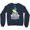 I Am Bee Actually In A Very Commited Relationship Crewneck Sweatshirt