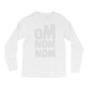om nom nom Long Sleeve Shirts