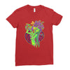 scared straight Ladies Fitted T-Shirt