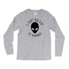 i don't believe in humans Long Sleeve Shirts
