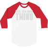 real men make twins 3/4 Sleeve Shirt