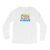 peace, love, massage Long Sleeve Shirts