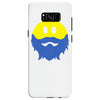 bearded smiley face Samsung Galaxy S8