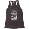 I Dont Need Therapy Need Surfing Racerback Tank