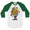 pizza 3/4 Sleeve Shirt
