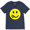 skydiving face V-Neck Tee