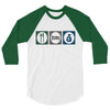eat sleep money 3/4 Sleeve Shirt