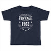 original parts vintage established 1952 perfectly aged Toddler T-shirt