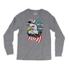 beer eagle graphic Long Sleeve Shirts