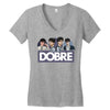 Dobre Twins Women's V-Neck T-Shirt