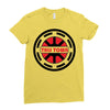 this town color Ladies Fitted T-Shirt
