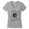 stay wild 2 Women's V-Neck T-Shirt