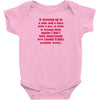 casual friday Baby Onesie