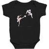swan kick Baby Bodysuit