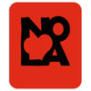 love nola new orleans american jazz blues music t shirt Mousepad