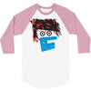 awsome design animation skin 3/4 Sleeve Shirt